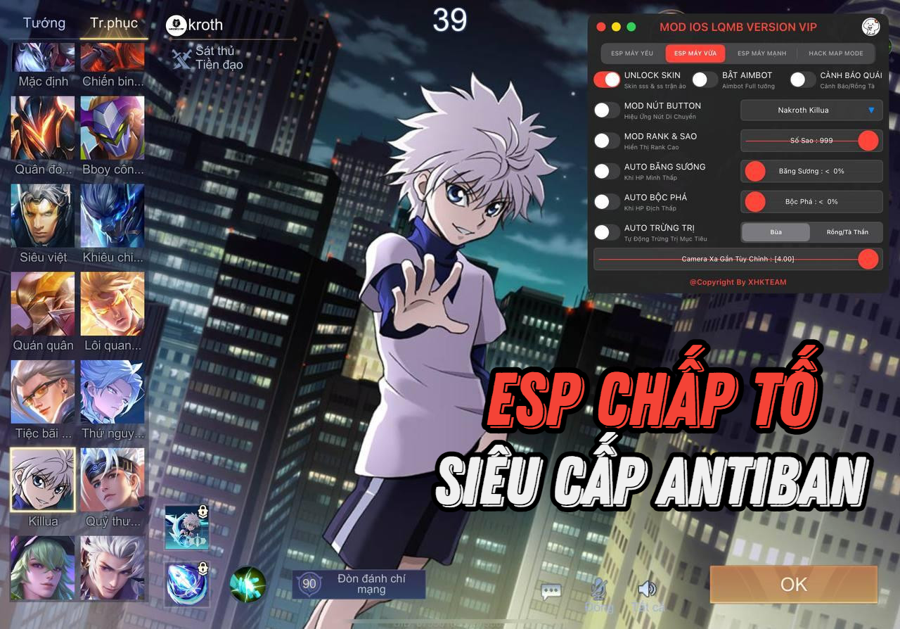 Chấp Tố Esp Hỗ Trợ Full Máy Chấp Ước Ban - Tải Trực Tiếp - LIÊN QUÂN IOS